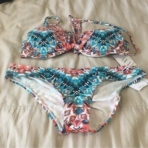 Skye Swimwear Morelos bandeau bikini NWT size small